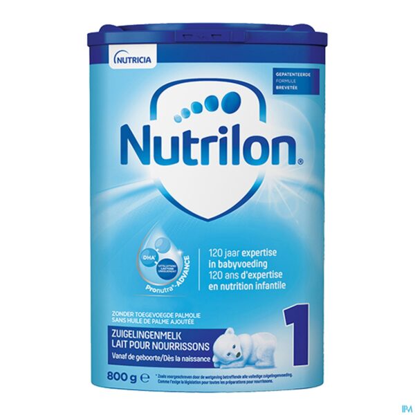 Packshot Nutrilon 1 Zuigelingenmelk Pdr 800g Verv.3707080