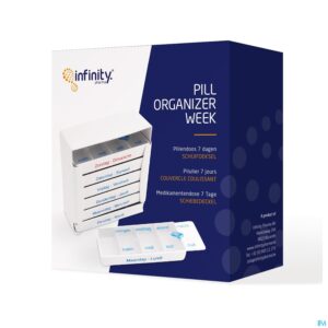 Packshot Pill Organizer Week Schuifdeksel