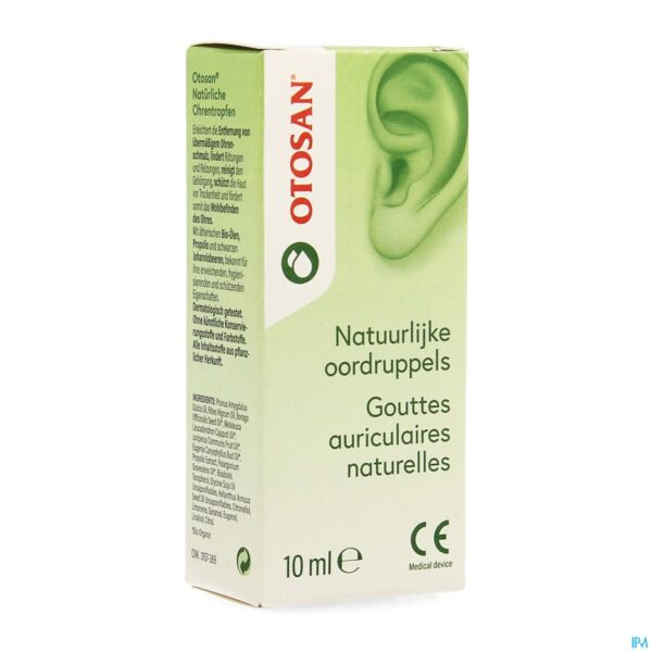 Packshot Otosan Natuurlijke Oordruppels 10ml