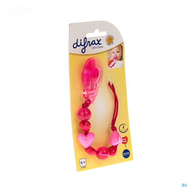 Packshot Difrax Fopspeenketting Hartje 980
