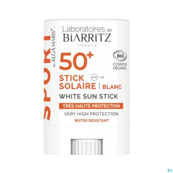 Productshot Alga Maris Sport Zonnestick Ip50+ White 12g Productshot Alga Maris Sport Zonnestick Ip50+ White 12g