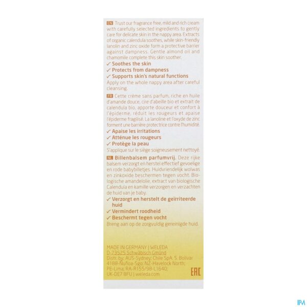Packshot Weleda Calendula Billenbalsem Z/parf 75ml