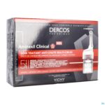Packshot Vichy Dercos Aminexil Clinical 5 Men Amp 21x6ml