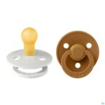 Productshot Bibs 1 Fopspeen Duo Haze/caramel 2