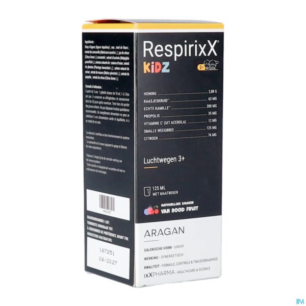Packshot Respirixx Kidz 125ml
