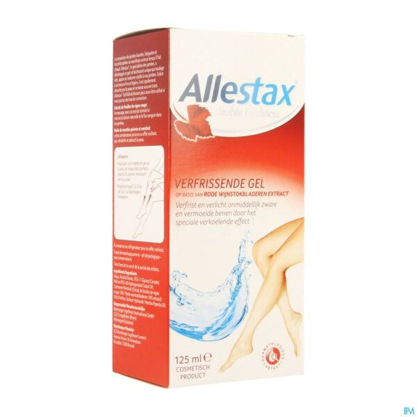 Packshot Allestax Double Freshness Gel Tube 125Ml