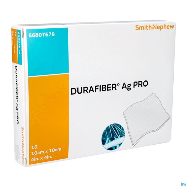 Packshot Durafiber Ag Pro Verband 10x10cm 10
