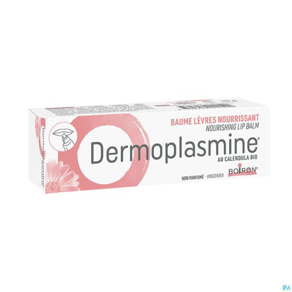 Packshot Dermoplasmine Calendula Lip Balm Tube 10g
