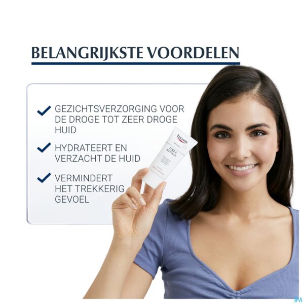 Lifestyle_image Eucerin Droge Huid Gezichtscreme 5% Urea Tbe 50ml