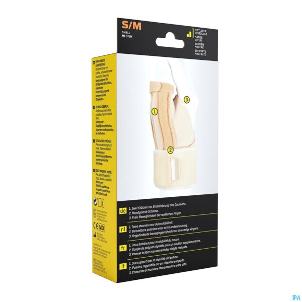 Packshot Futuro Duimstabilisator 45841, Beige, Small/medium
