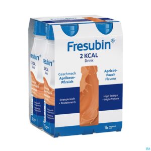 Packshot Fresubin 2 Kcal Drink 200ml Pêcheabricot/abrikoosperzik