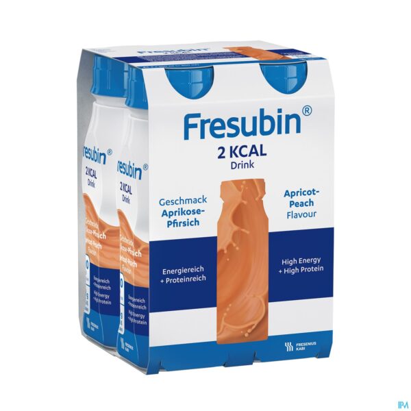 Packshot Fresubin 2 Kcal Drink 200ml Pêcheabricot/abrikoosperzik Packshot Fresubin 2 Kcal Drink 200ml Pêcheabricot/abrikoosperzik