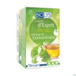 Packshot Biolys Ginkgo Groene Thee Sach 24