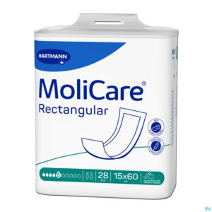 Packshot Molicare Rectangular 5d 15x60 28 P/s