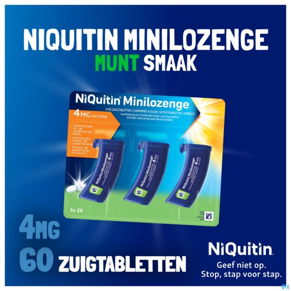 Lifestyle_image Niquitin 4,0mg Minilozenge Nf Zuigtabl 60