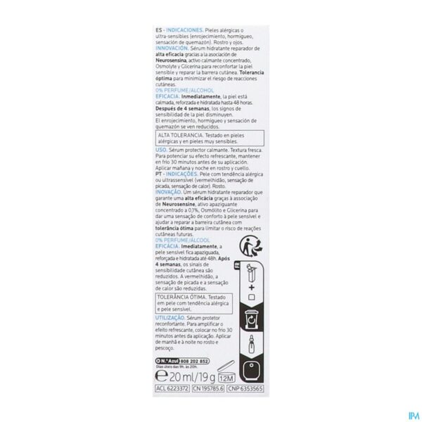 Packshot Lrp Toleriane Ultra Dermallergo Serum 20ml