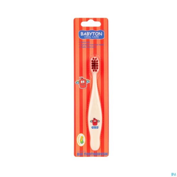 Packshot Babyton Bio Tandenborstel Bubu Baby/kids