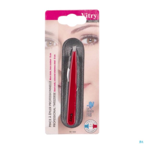 Packshot Epileerpincet Prof. Schuin Inox
