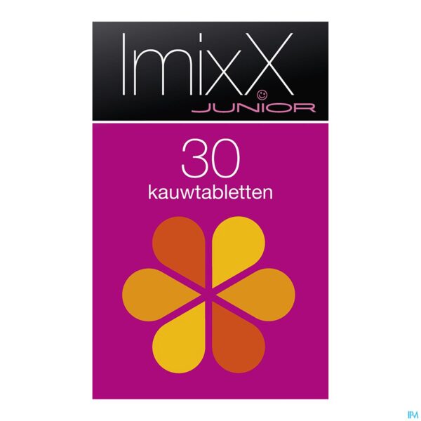 Packshot Imixx Junior Framboos Kauwtabl 30