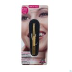 Packshot Epileerpincet Recht Inox Verguld