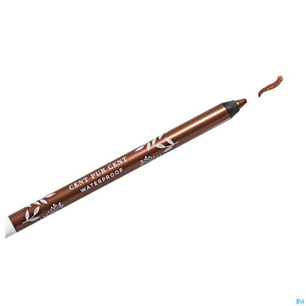 Lifestyle_image Cent Pur Cent Eye Pencil Waterproof Brun Fonce