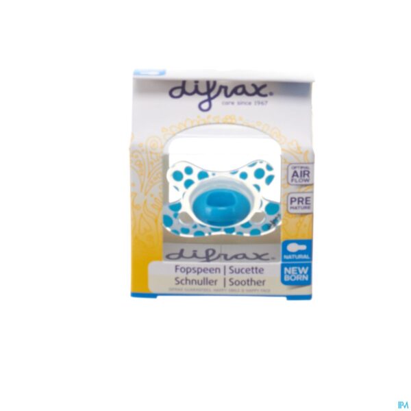 Packshot Difrax Fopspeen Natural Newborn