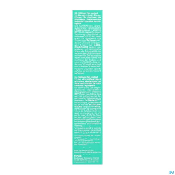 Packshot Bioderma Sebium Mat Control 30ml