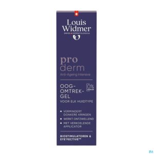 Packshot Widmer Proderm Oogomtrekgel Zonder Parfum 15ml