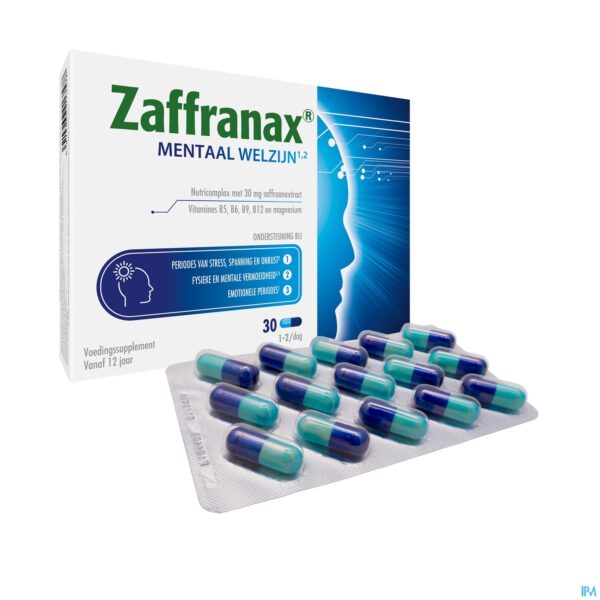 Productshot Zaffranax Caps 30
