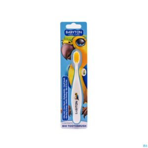 Packshot Babyton Bio Tandenborstel Papegaai Baby/kids