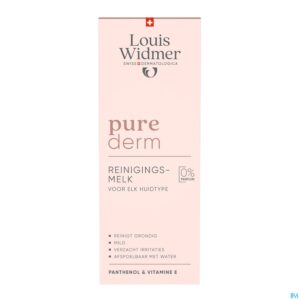 Packshot Widmer Purederm Reinigingsmelk Zonder Parfum 200ml