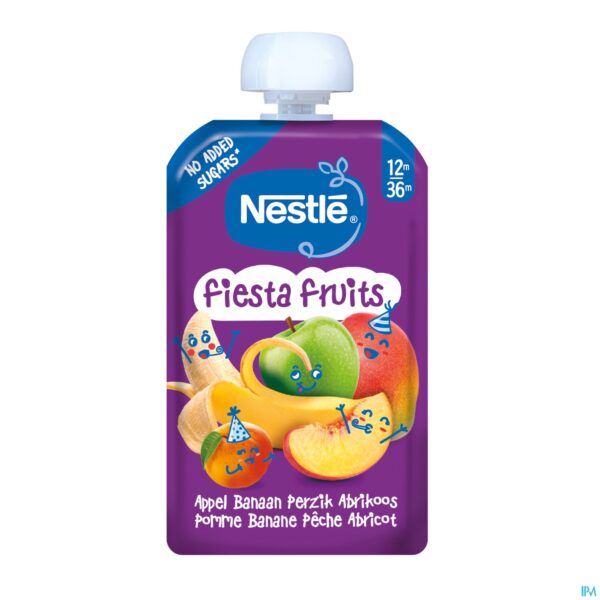 Packshot Nestle Baby Fiesta Fruits 110g