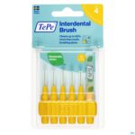 Packshot Tepe Interdental Brush 0,70mm Yellow 6