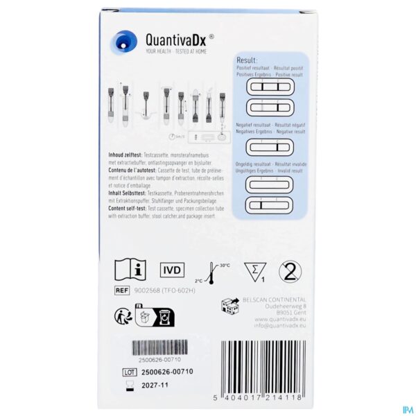 Packshot ZELFTEST DARM IFOB TFO-602H 1 ST