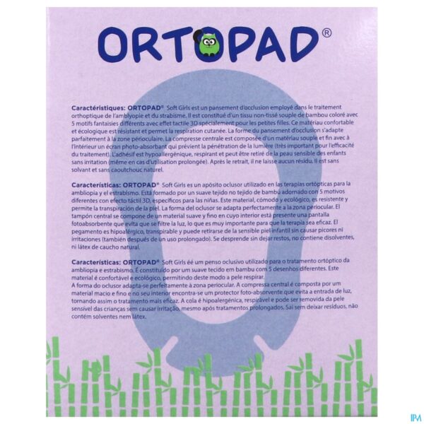 Packshot Ortopad Soft Girls Regular 85x59mm 50 72234