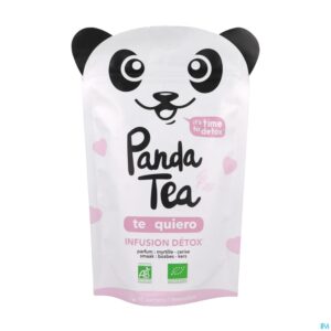 Packshot Panda Tea Tea Quiero 28 Zakje 42g