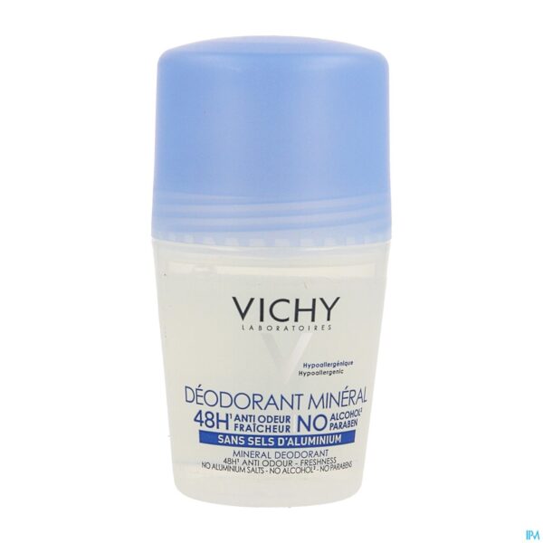 Productshot Vichy Deo Mineraal Roller 48u 50ml