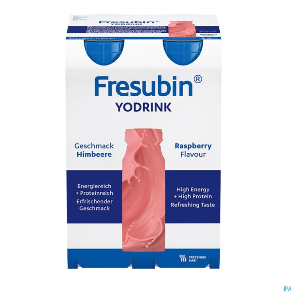 Packshot Fresubin Yodrink 200ml Framboise/framboos
