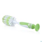 Productshot Nûby Flessenborstel met kleinere speenborstel en zuignap