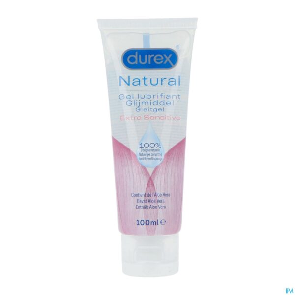 Packshot Durex Naturel Extra Sensitive Glijmiddel Gel 100ml