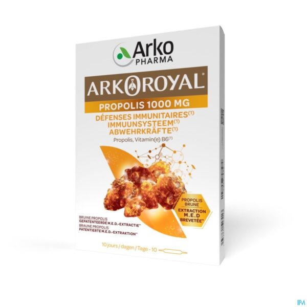 Packshot Arkoroyal Propolis Amp 10x10ml