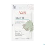 Packshot Avene Cleanance Detox Masker 2x6ml