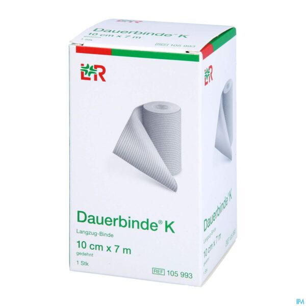 Packshot Dauerbinde K 10cm X 7m 1 105900