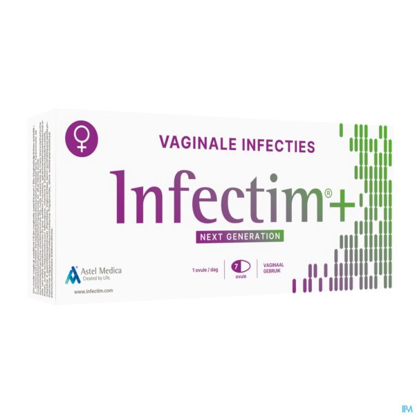 Packshot Infectim+ Vaginale Ovulen 7
