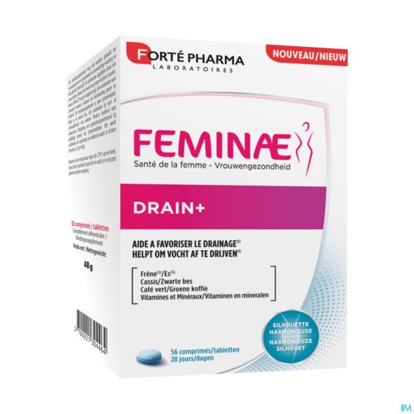 Packshot Feminae Drain+ Tabl 56