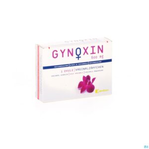 Packshot Gynoxin 600mg 1 Ovules 1 Blister