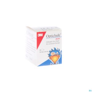 Packshot Opticlude 3m Mini New Oogkompres 50 1537m