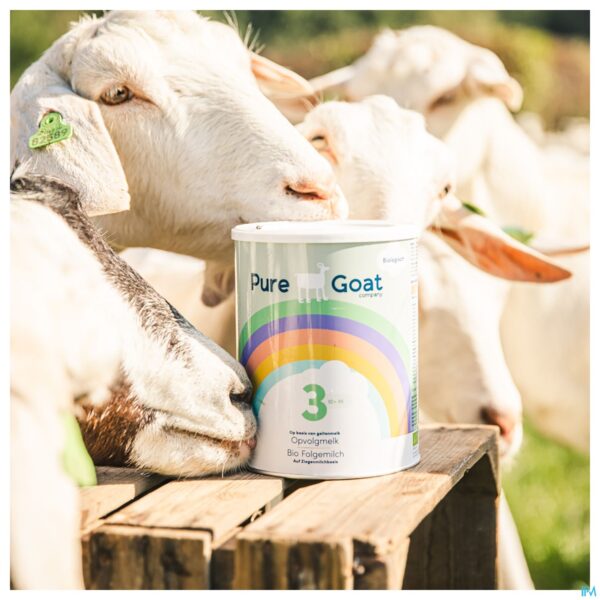 Lifestyle_image Pure Goat Opvolgmelk 3 Pdr 800g
