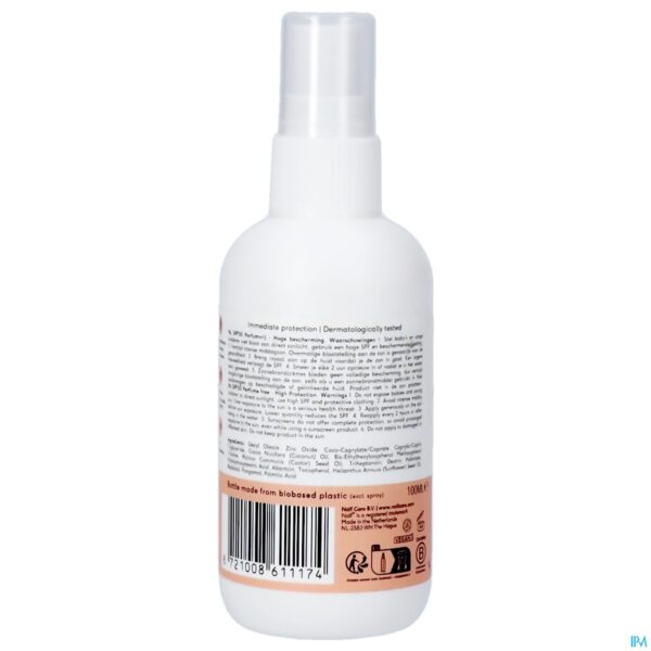 Packshot Naif Baby&kids Sun Mineral Spray Spf50 0%parf100ml
