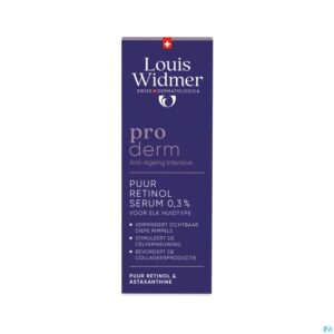 Packshot Widmer Proderm Pure Retinol Serum 0.3% Np 30ml